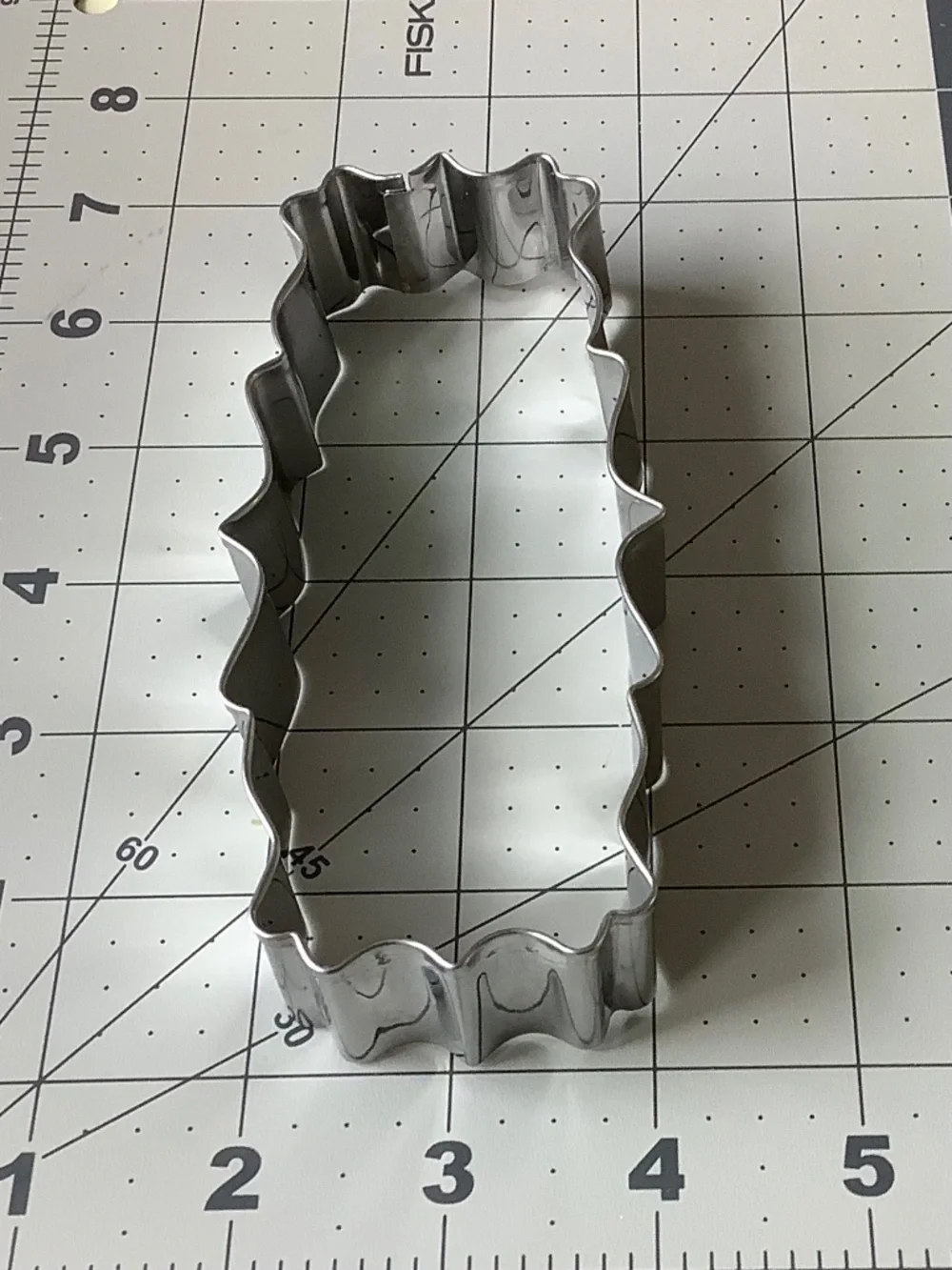 Set of 6 Metal Ornate Frame Cookie Cutters Fondant Sugar Cookies Baking